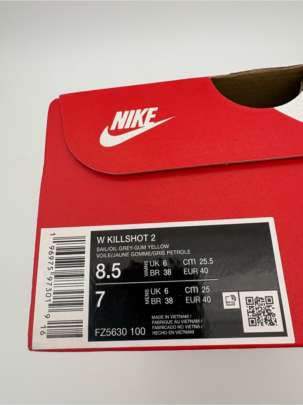 Nike Women’s Killshot 2 Shoes Size 8.5 🔥Brand New In Box🔥 - Picture 4 of 4